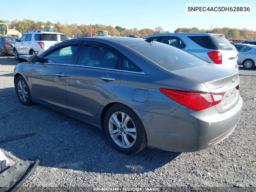 2013 Hyundai Sonata Limited VIN: 5NPEC4AC5DH628836 Lot: 40674348