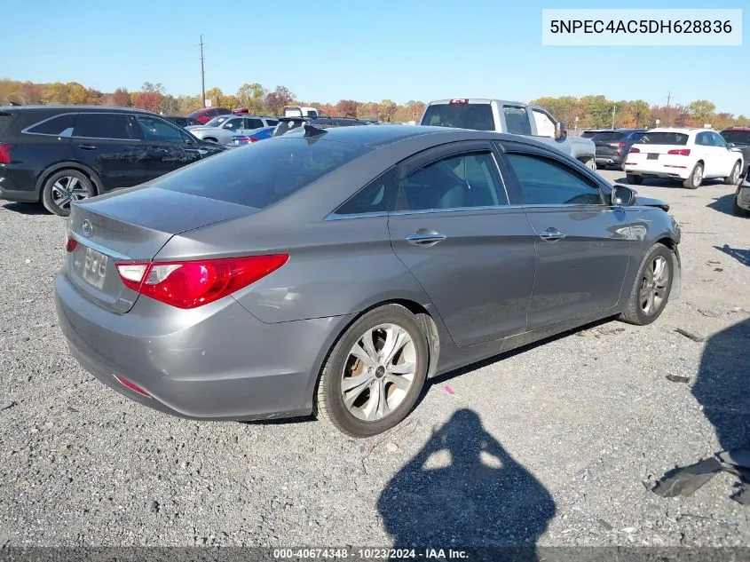 2013 Hyundai Sonata Limited VIN: 5NPEC4AC5DH628836 Lot: 40674348