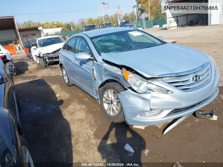 2013 Hyundai Sonata Gls VIN: 5NPEB4AC1DH756865 Lot: 40702085