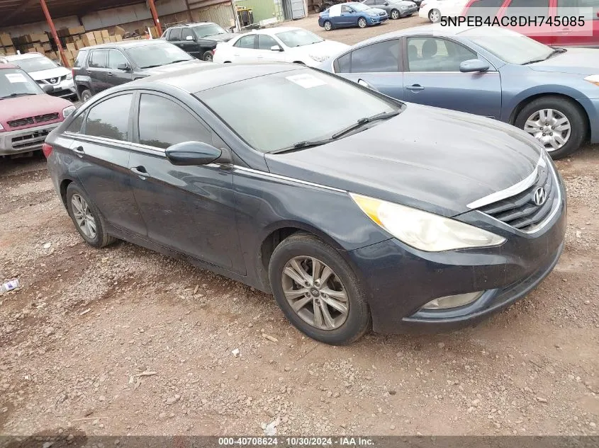 2013 Hyundai Sonata Gls VIN: 5NPEB4AC8DH745085 Lot: 40708624