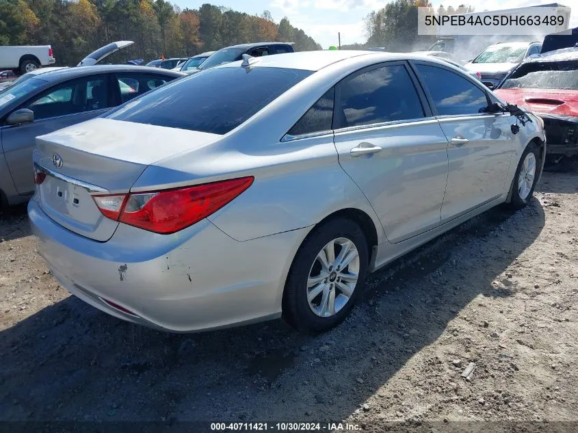 5NPEB4AC5DH663489 2013 Hyundai Sonata Gls