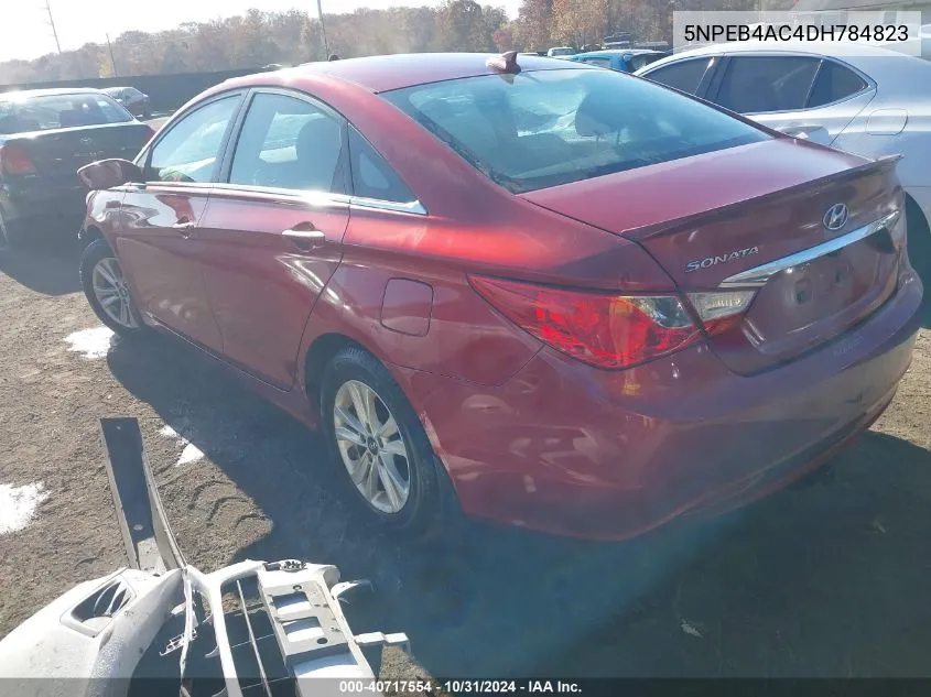 2013 Hyundai Sonata Gls VIN: 5NPEB4AC4DH784823 Lot: 40717554