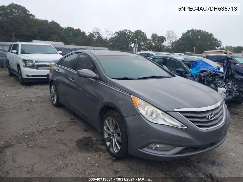 2013 Hyundai Sonata Se/Limited VIN: 5NPEC4AC7DH636713 Lot: 40719031