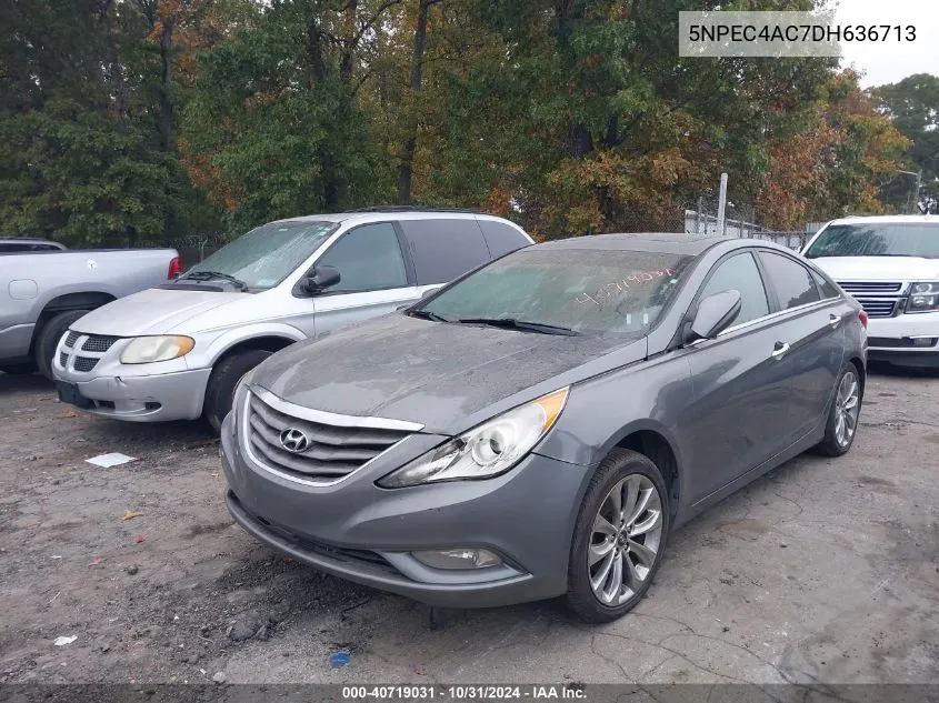 2013 Hyundai Sonata Se/Limited VIN: 5NPEC4AC7DH636713 Lot: 40719031