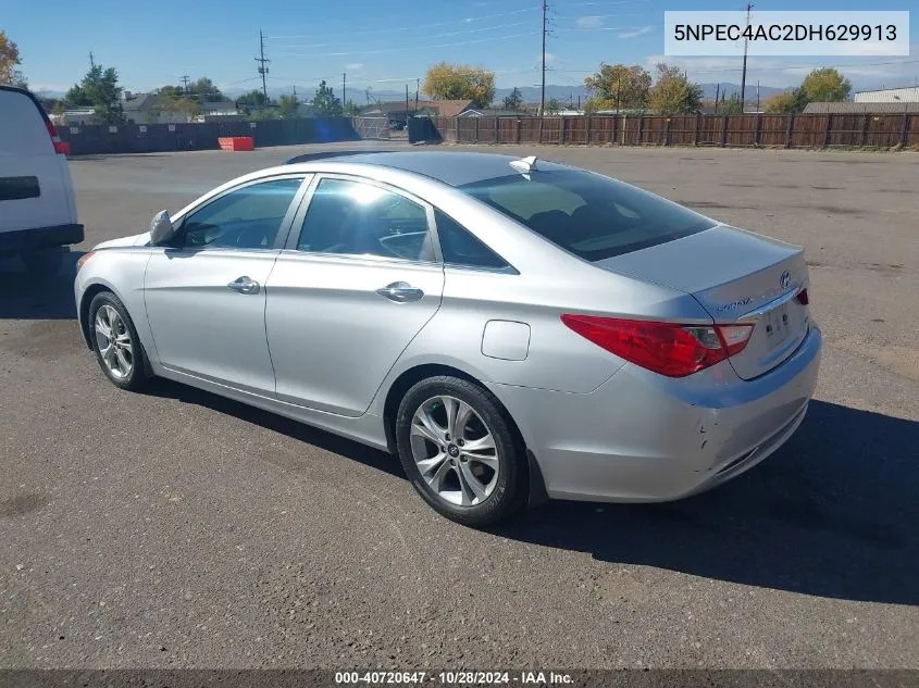 2013 Hyundai Sonata Limited VIN: 5NPEC4AC2DH629913 Lot: 40720647