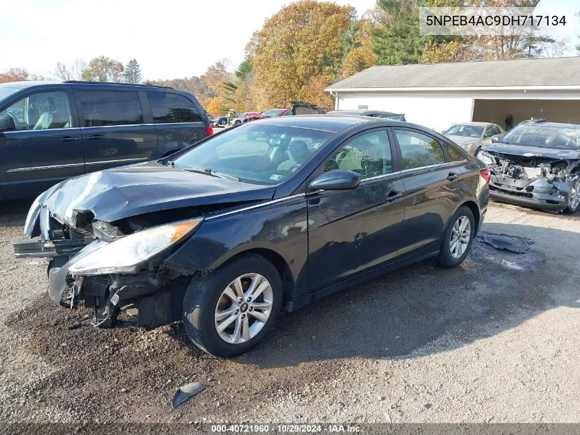 2013 Hyundai Sonata Gls VIN: 5NPEB4AC9DH717134 Lot: 40721960