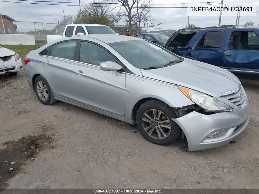 2013 Hyundai Sonata Gls VIN: 5NPEB4AC0DH733691 Lot: 40727997