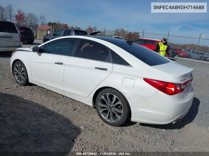 2013 Hyundai Sonata Limited 2.0T VIN: 5NPEC4AB9DH714688 Lot: 40729042