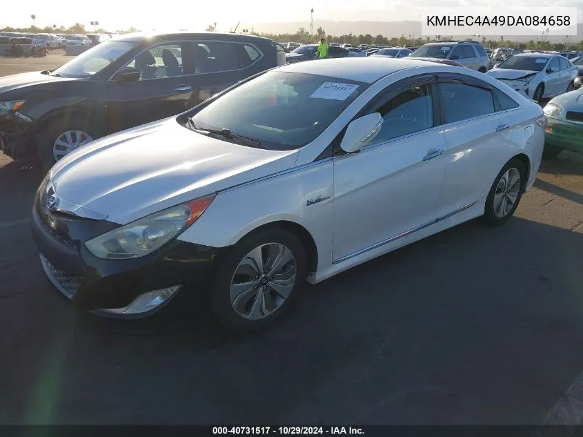 2013 Hyundai Sonata Hybrid Limited VIN: KMHEC4A49DA084658 Lot: 40731517