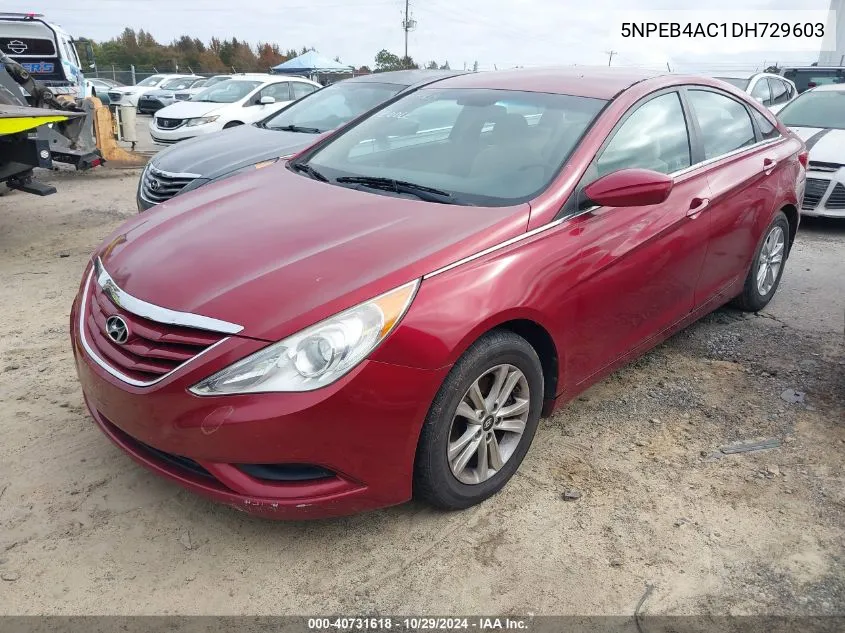 5NPEB4AC1DH729603 2013 Hyundai Sonata Gls