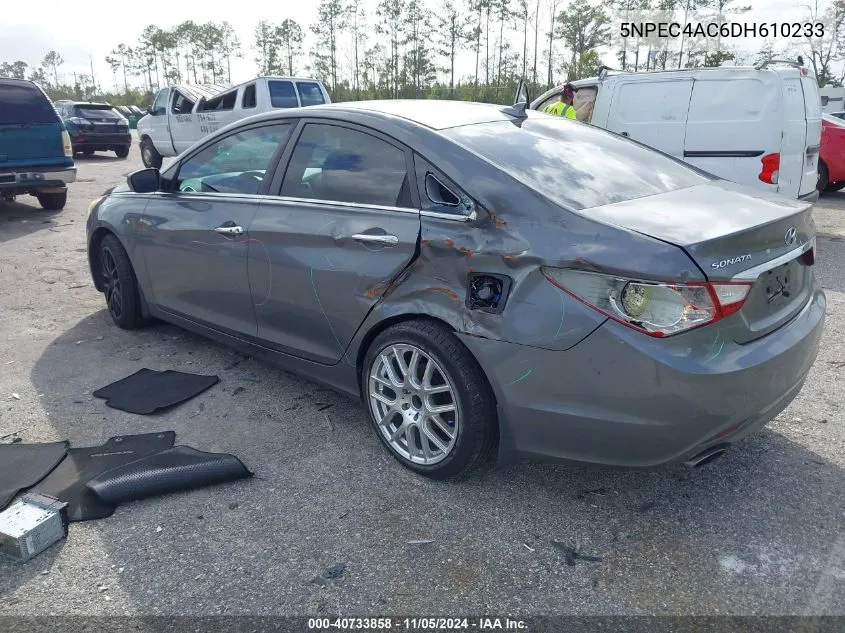 2013 Hyundai Sonata Se VIN: 5NPEC4AC6DH610233 Lot: 40733858