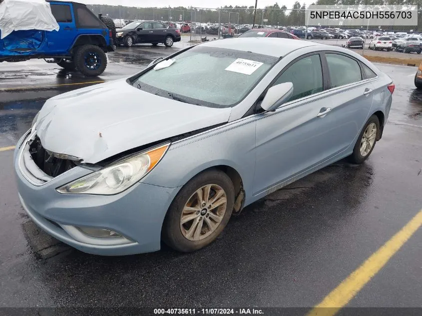 2013 Hyundai Sonata Gls VIN: 5NPEB4AC5DH556703 Lot: 40735611