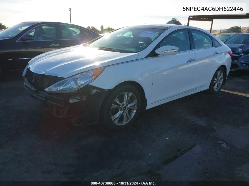 2013 Hyundai Sonata Limited VIN: 5NPEC4AC6DH622446 Lot: 40738865