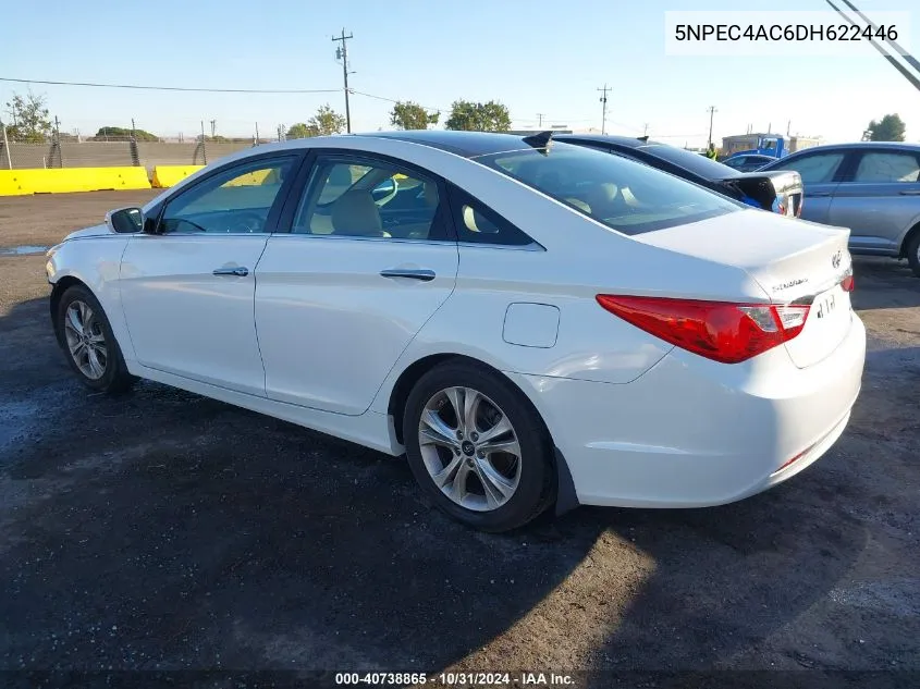 2013 Hyundai Sonata Limited VIN: 5NPEC4AC6DH622446 Lot: 40738865