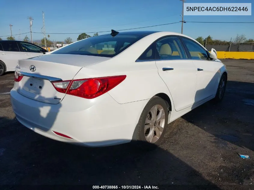 2013 Hyundai Sonata Limited VIN: 5NPEC4AC6DH622446 Lot: 40738865