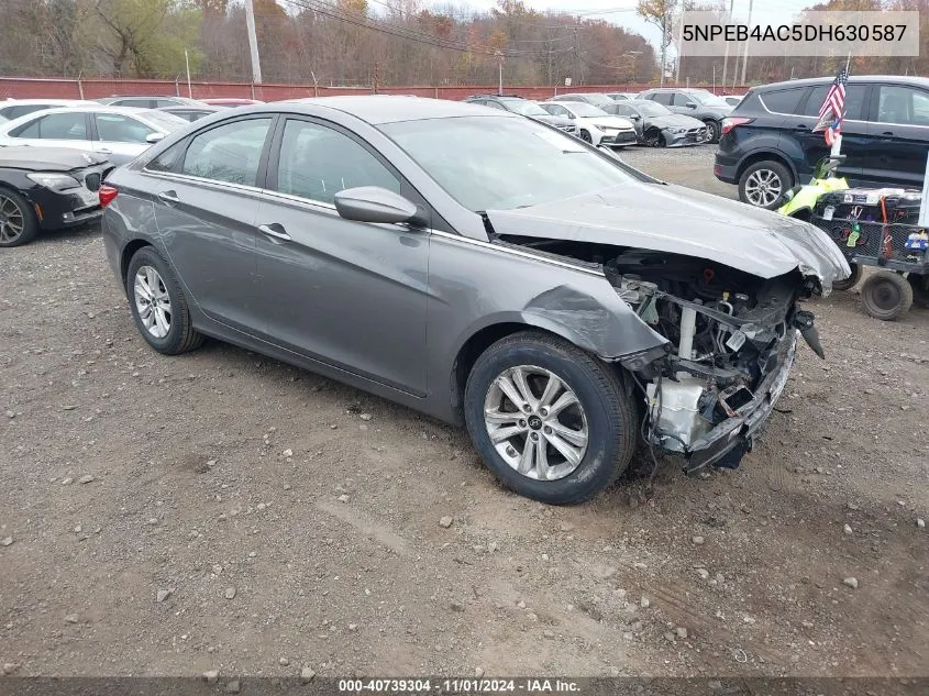 2013 Hyundai Sonata Gls VIN: 5NPEB4AC5DH630587 Lot: 40739304