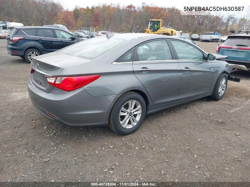 2013 Hyundai Sonata Gls VIN: 5NPEB4AC5DH630587 Lot: 40739304