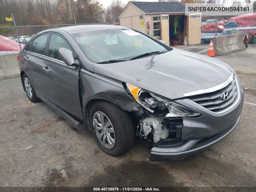 2013 Hyundai Sonata Gls VIN: 5NPEB4AC9DH594161 Lot: 40739579