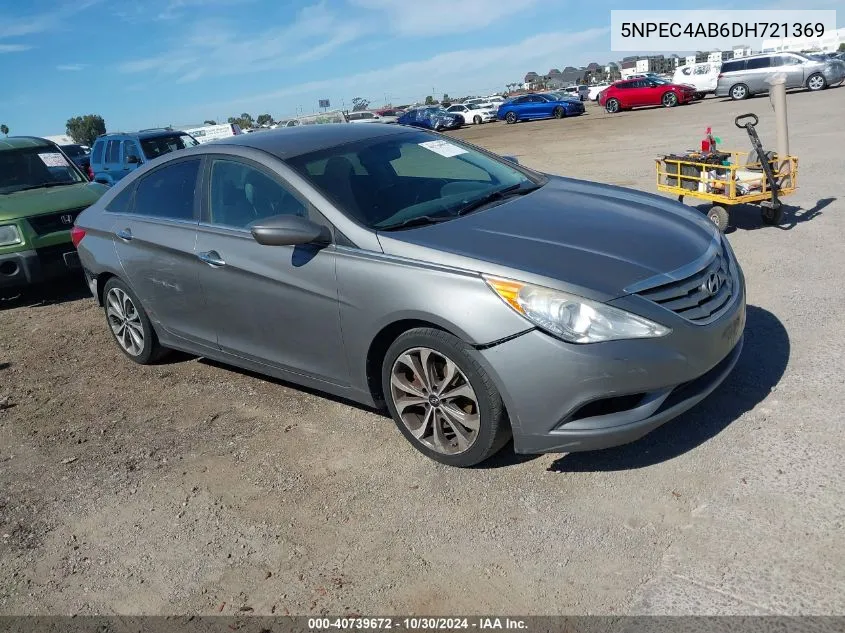 2013 Hyundai Sonata Se 2.0T VIN: 5NPEC4AB6DH721369 Lot: 40739672