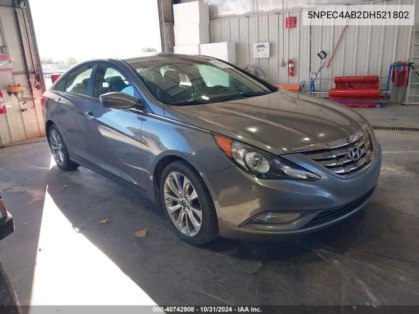 2013 Hyundai Sonata Se 2.0T VIN: 5NPEC4AB2DH521802 Lot: 40742908