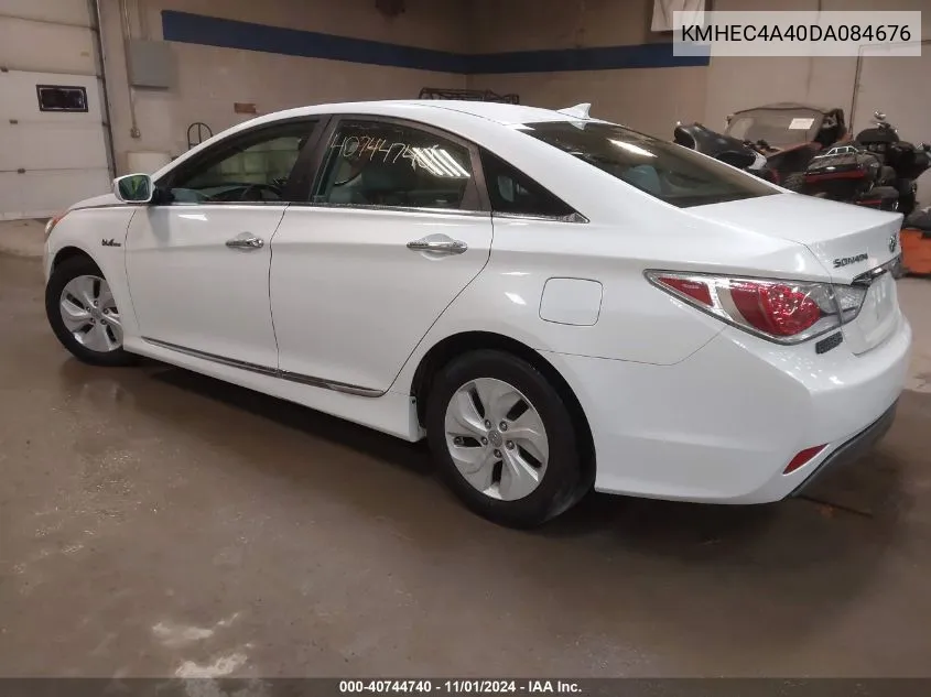 2013 Hyundai Sonata Hybrid VIN: KMHEC4A40DA084676 Lot: 40744740