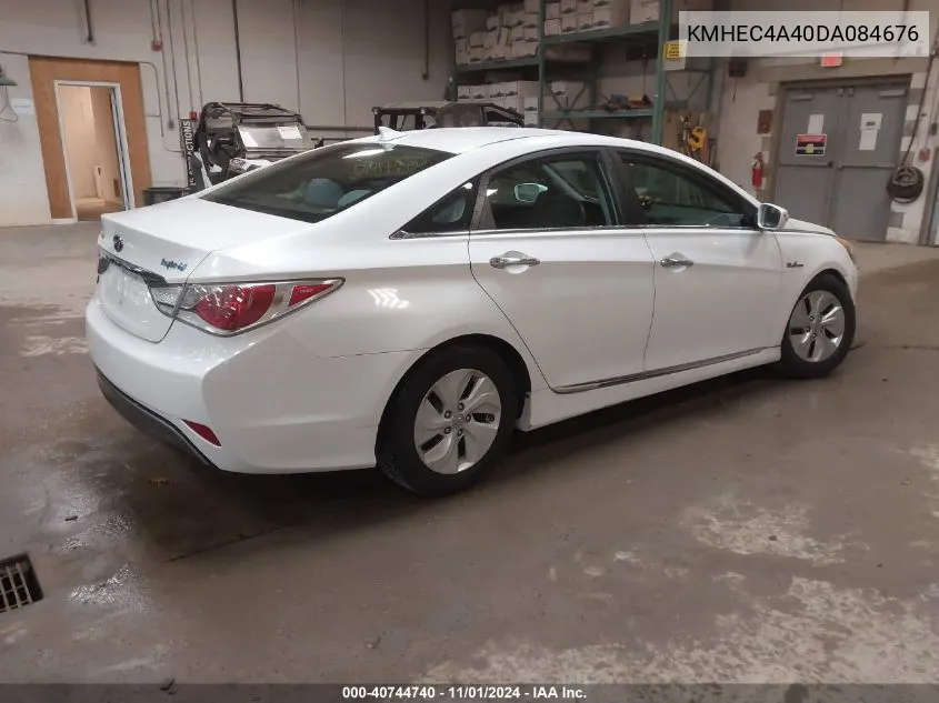 2013 Hyundai Sonata Hybrid VIN: KMHEC4A40DA084676 Lot: 40744740