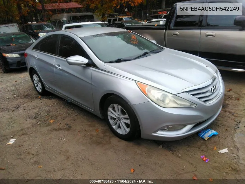 2013 Hyundai Sonata Gls VIN: 5NPEB4AC5DH542249 Lot: 40750420