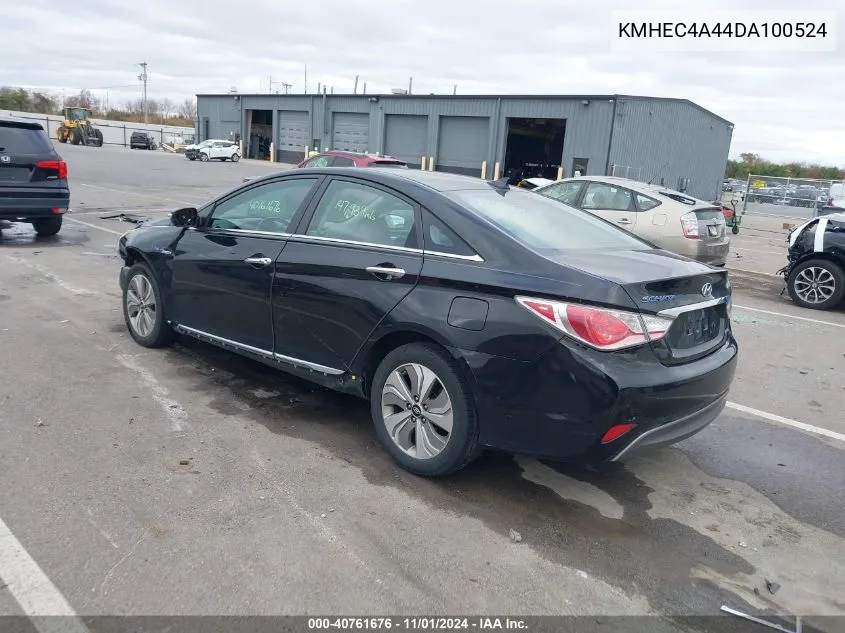 2013 Hyundai Sonata Hybrid Limited VIN: KMHEC4A44DA100524 Lot: 40761676