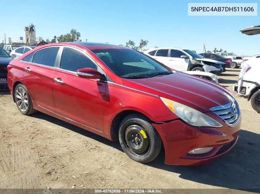 2013 Hyundai Sonata Limited 2.0T VIN: 5NPEC4AB7DH511606 Lot: 40762656