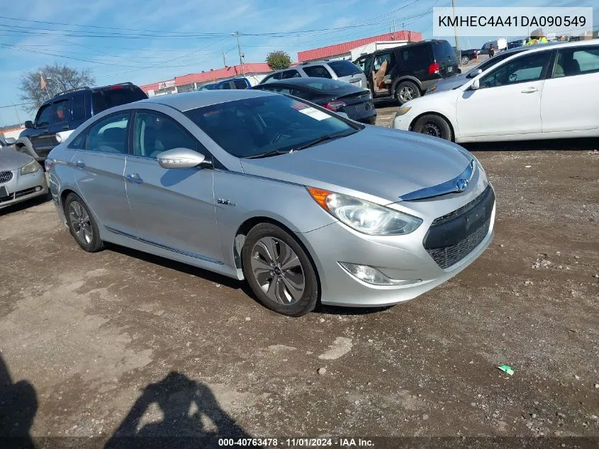 2013 Hyundai Sonata Hybrid Limited VIN: KMHEC4A41DA090549 Lot: 40763478