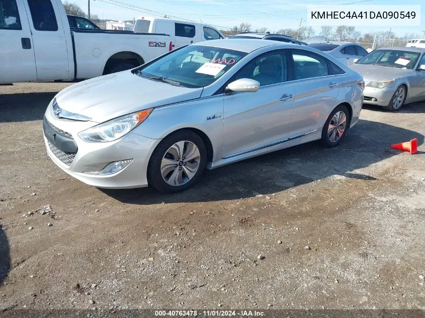 2013 Hyundai Sonata Hybrid Limited VIN: KMHEC4A41DA090549 Lot: 40763478