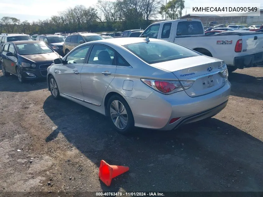 2013 Hyundai Sonata Hybrid Limited VIN: KMHEC4A41DA090549 Lot: 40763478