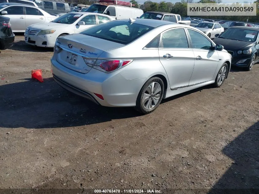 2013 Hyundai Sonata Hybrid Limited VIN: KMHEC4A41DA090549 Lot: 40763478