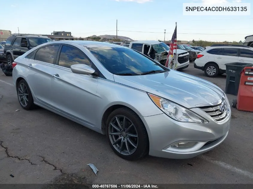 2013 Hyundai Sonata Se VIN: 5NPEC4AC0DH633135 Lot: 40767586