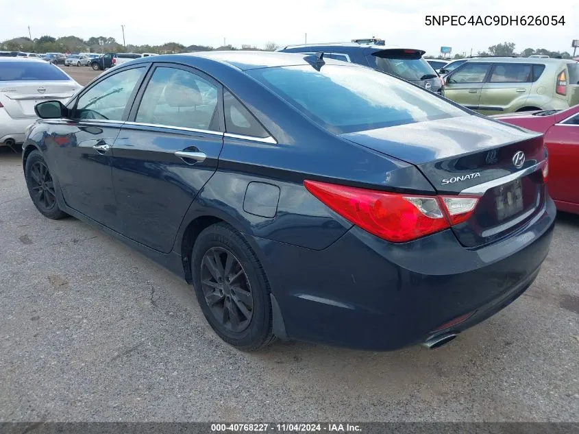 2013 Hyundai Sonata Se VIN: 5NPEC4AC9DH626054 Lot: 40768227