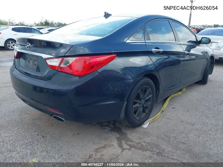 2013 Hyundai Sonata Se VIN: 5NPEC4AC9DH626054 Lot: 40768227