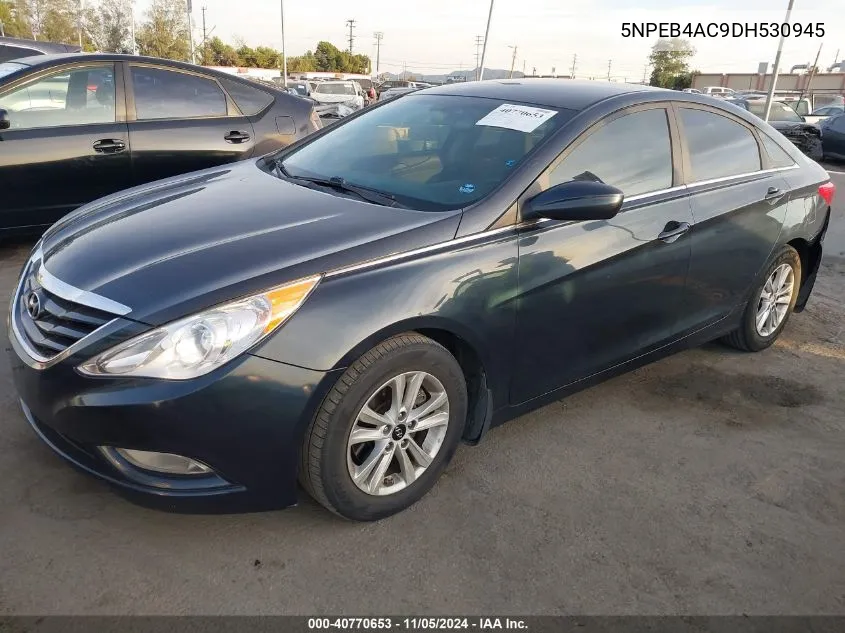 2013 Hyundai Sonata Gls VIN: 5NPEB4AC9DH530945 Lot: 40770653