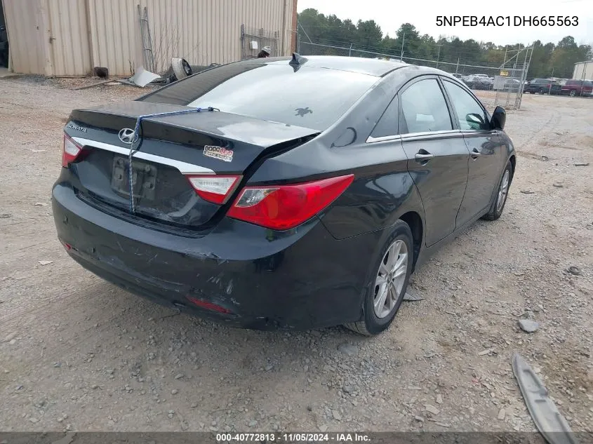 2013 Hyundai Sonata Gls VIN: 5NPEB4AC1DH665563 Lot: 40772813