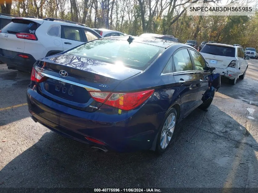 2013 Hyundai Sonata Limited 2.0T VIN: 5NPEC4AB3DH565985 Lot: 40775596