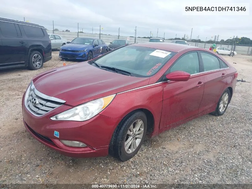 2013 Hyundai Sonata Gls VIN: 5NPEB4AC1DH741346 Lot: 40779690