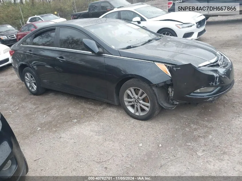 2013 Hyundai Sonata Gls VIN: 5NPEB4AC7DH667866 Lot: 40782701