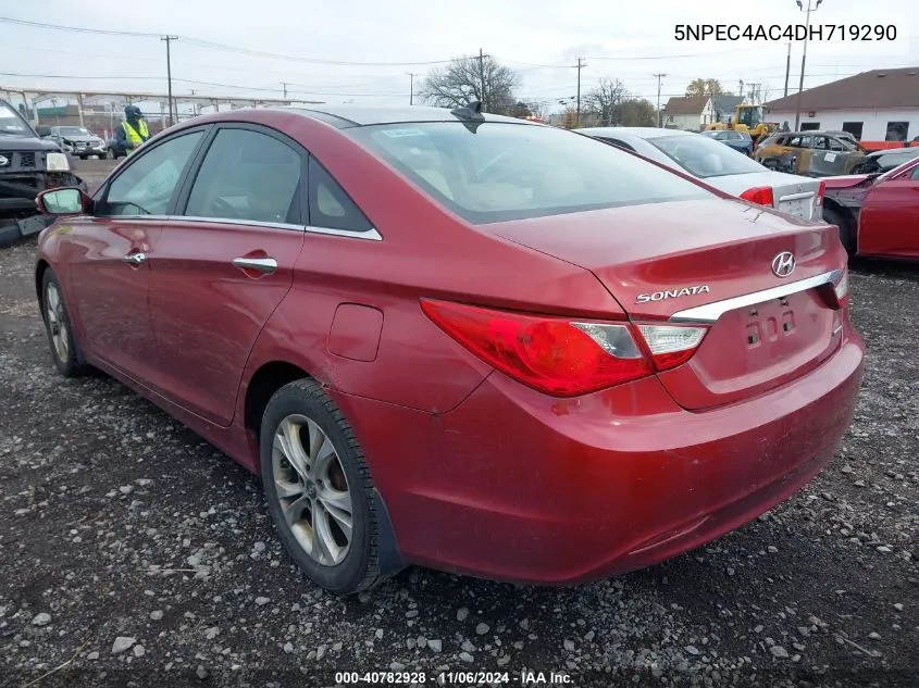 2013 Hyundai Sonata Limited VIN: 5NPEC4AC4DH719290 Lot: 40782928