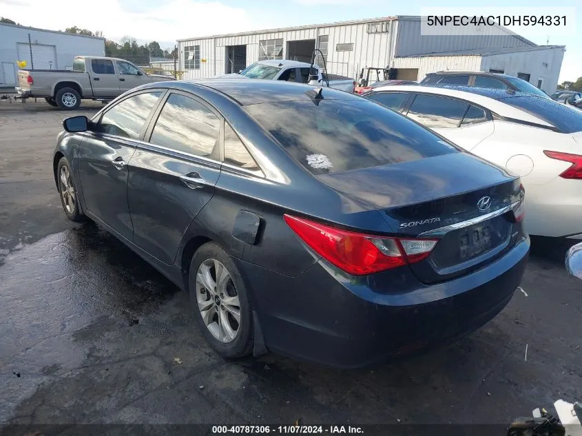 2013 Hyundai Sonata Limited VIN: 5NPEC4AC1DH594331 Lot: 40787306