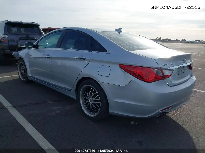 2013 Hyundai Sonata Se VIN: 5NPEC4AC5DH792555 Lot: 40787366