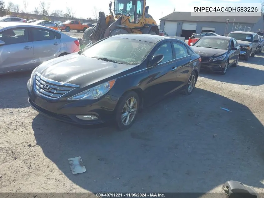 2013 Hyundai Sonata Limited VIN: 5NPEC4AC4DH583226 Lot: 40791221