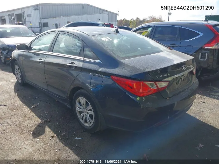 2013 Hyundai Sonata Gls VIN: 5NPEB4AC2DH601290 Lot: 40791915