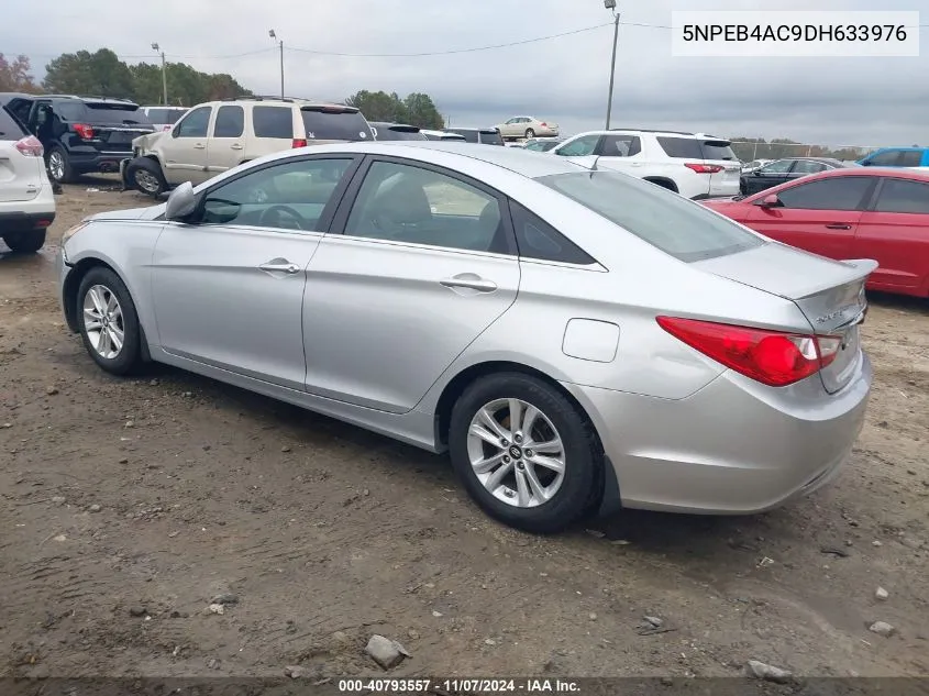 2013 Hyundai Sonata Gls VIN: 5NPEB4AC9DH633976 Lot: 40793557