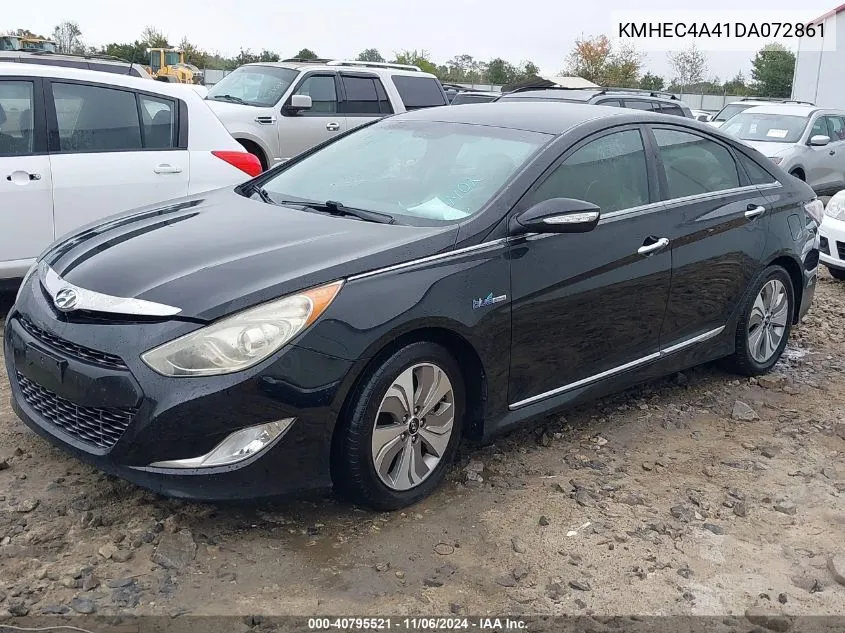 2013 Hyundai Sonata Hybrid Limited VIN: KMHEC4A41DA072861 Lot: 40795521