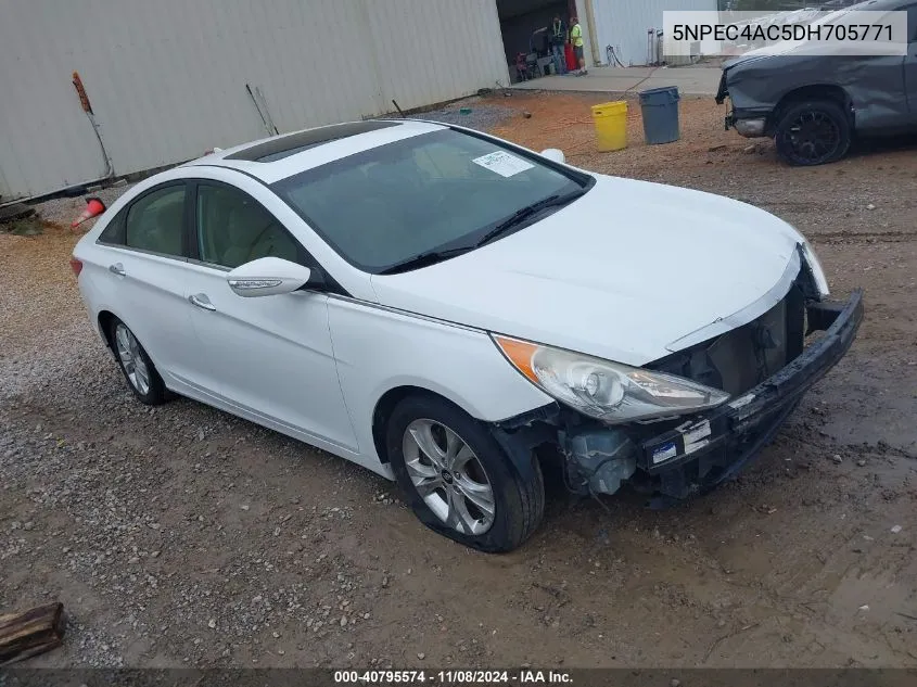 2013 Hyundai Sonata Limited VIN: 5NPEC4AC5DH705771 Lot: 40795574