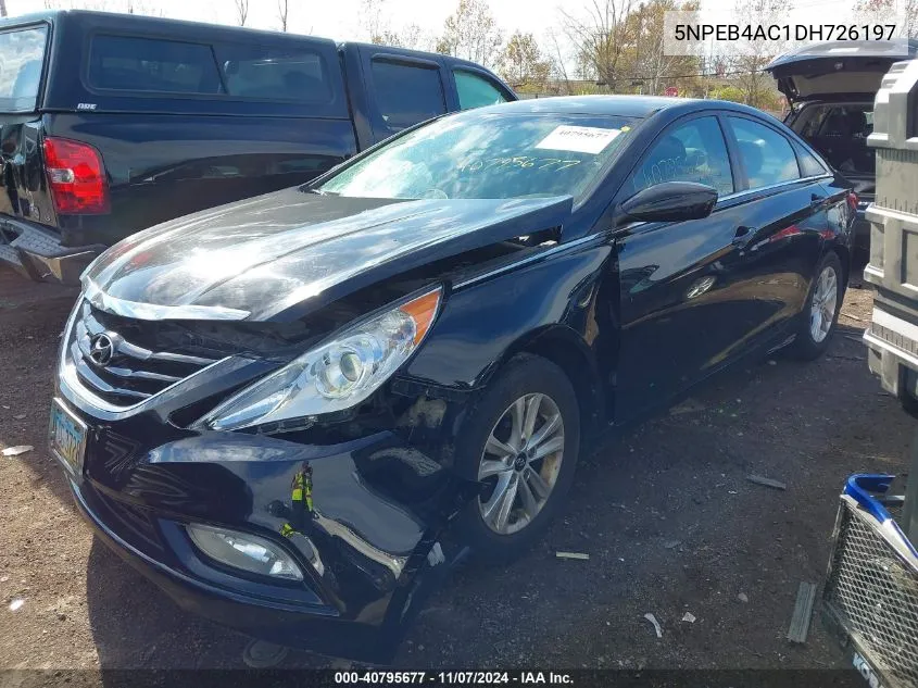 2013 Hyundai Sonata Gls VIN: 5NPEB4AC1DH726197 Lot: 40795677